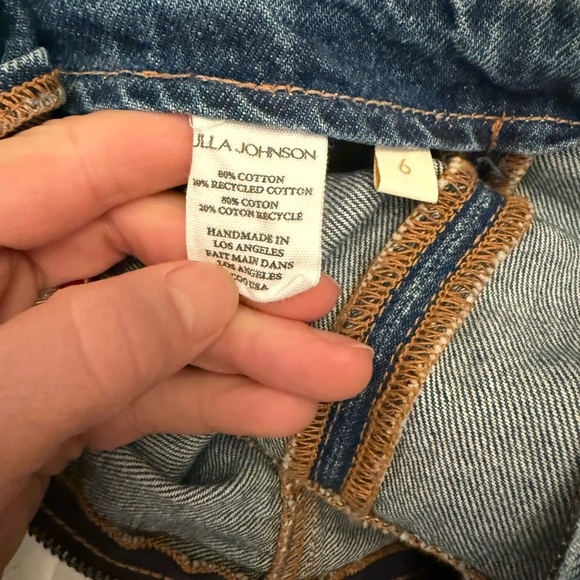 Ulla Johnson Brigette Denim Skirt - Picture 3 of 5